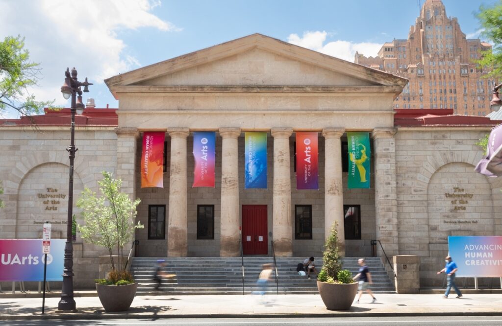 Hamilton Hall Banners-uarts-2024-06-01 Hamilton Hall at University of the Arts