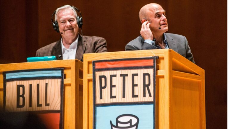 We talk to Peter Sagal about his npr show Wait Wait ... Don't Tell Me.