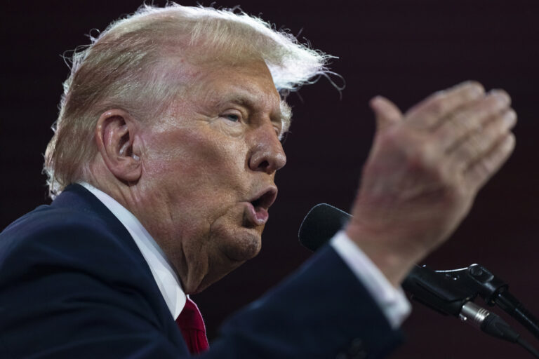 Donald Trump speaks