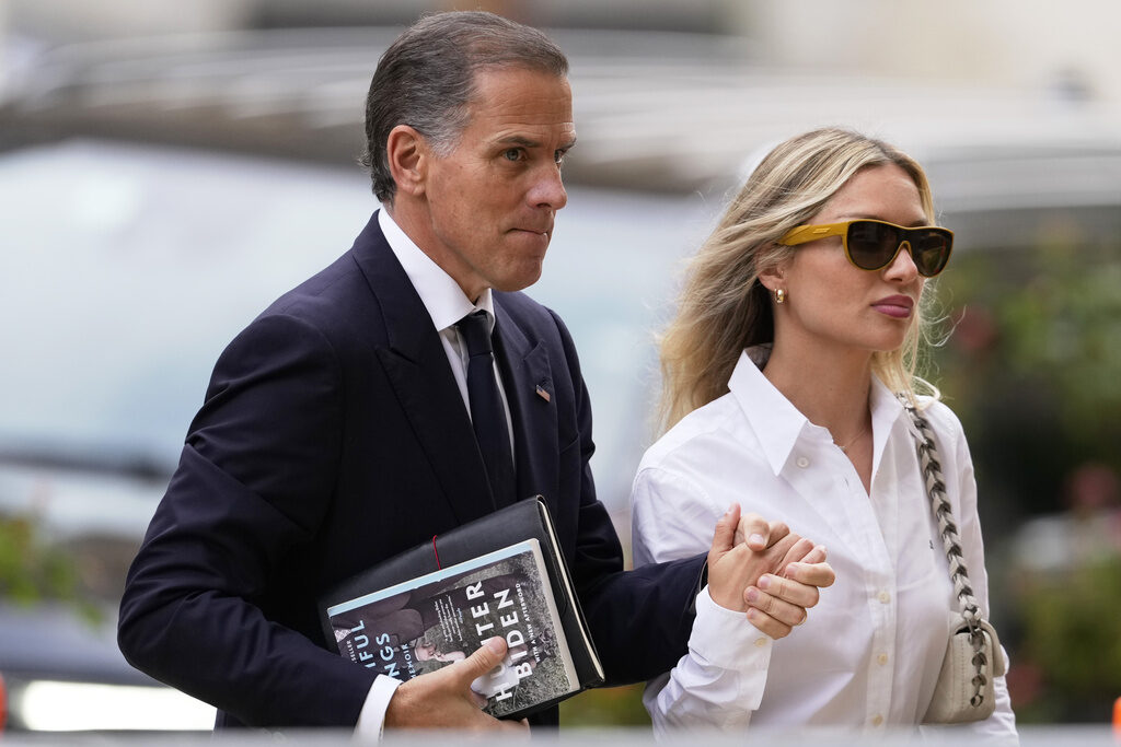 APTOPIX Hunter Biden Hunter Biden and his wife, Melissa Cohen Biden