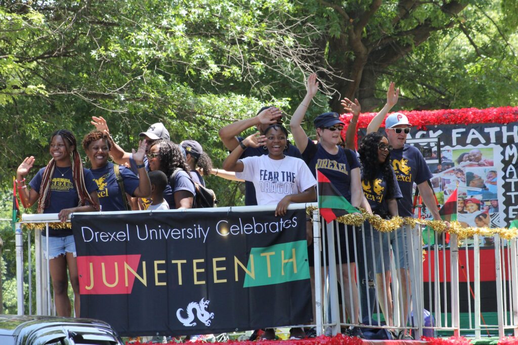 juneteenth-parade-philadelphia-2024-24 People participate in Philly's Juneteenth Parade