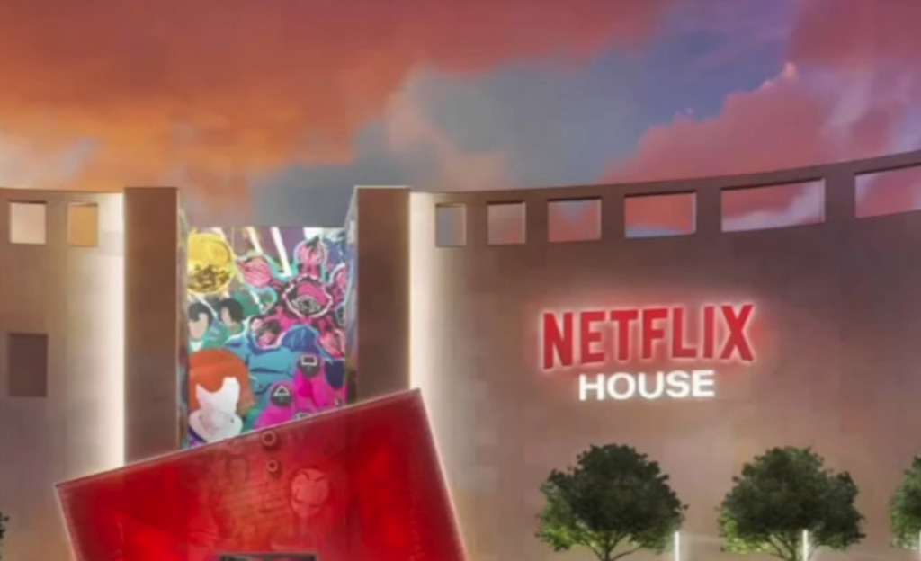 rendering of Netflix House