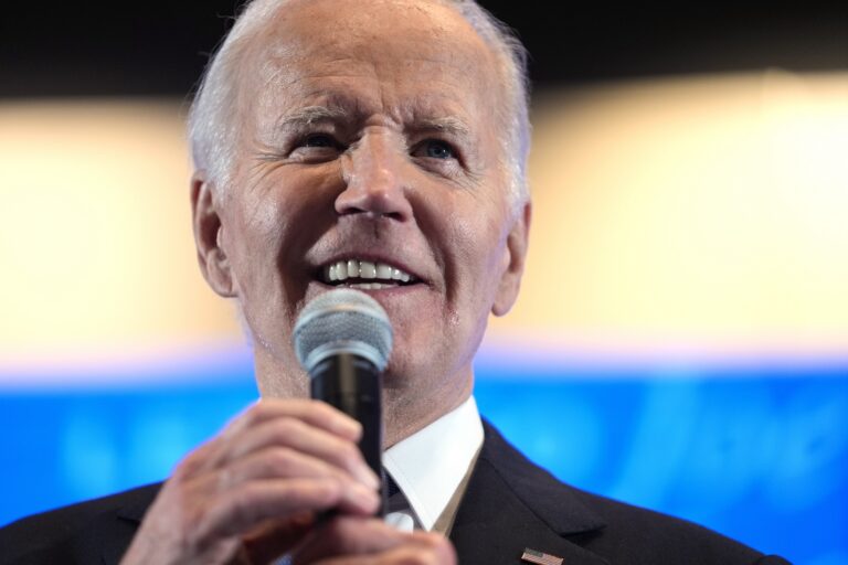President Joe Biden speaks at a presidential debate watch party, Thursday, June 27, 2024, in Atlanta.