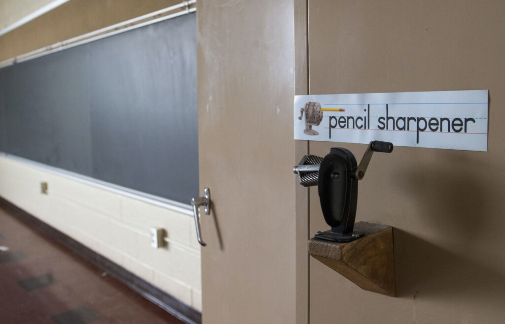 school-classroom-spotlight-pa-2024-06-12 pencil sharpener in a classroom
