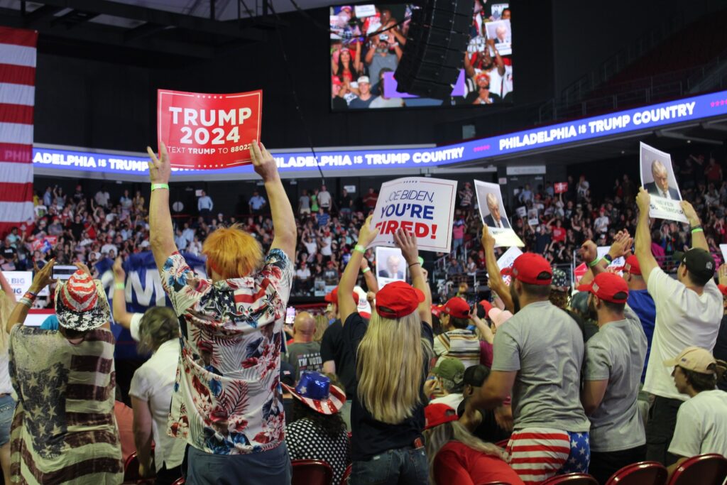Inside Trump's rally