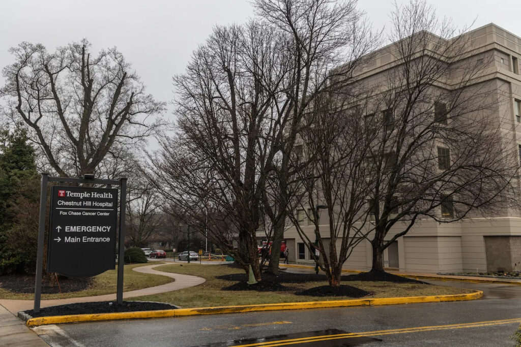 01-03-2023-k-paynter-exterior-chestnut-hill-hospital-temple-health-2-new File- Chestnut Hill Hospital, part of the Temple University Health System (Kimberly Paynter/WHYY)