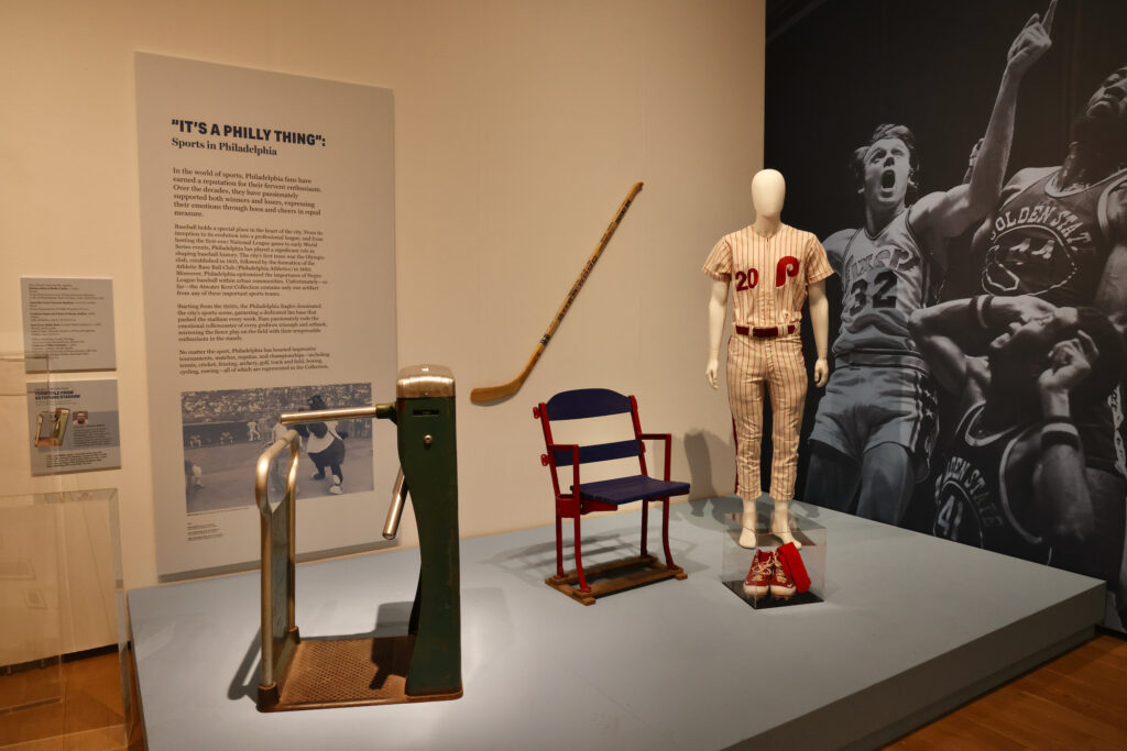 Various artifacts on display at the exhibition