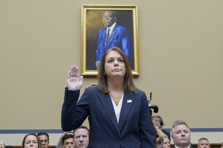 Kimberly Cheatle swearing in