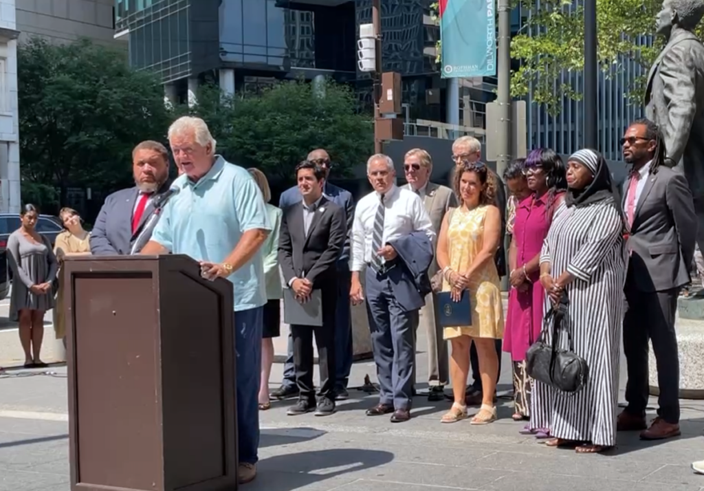 Krasner-presser-2024-07-16-at-9.13.49-AM-e1721135879476 Bob Brady speaking at a podium at a press conference