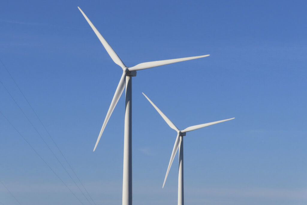 wind turbines
