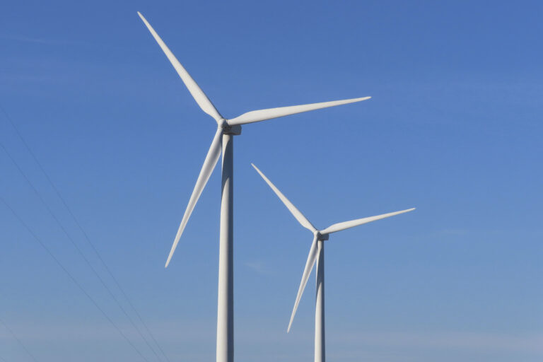 wind turbines