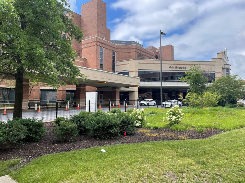 christiana Hospital-2024-07-01 Christiana Hospital entrance