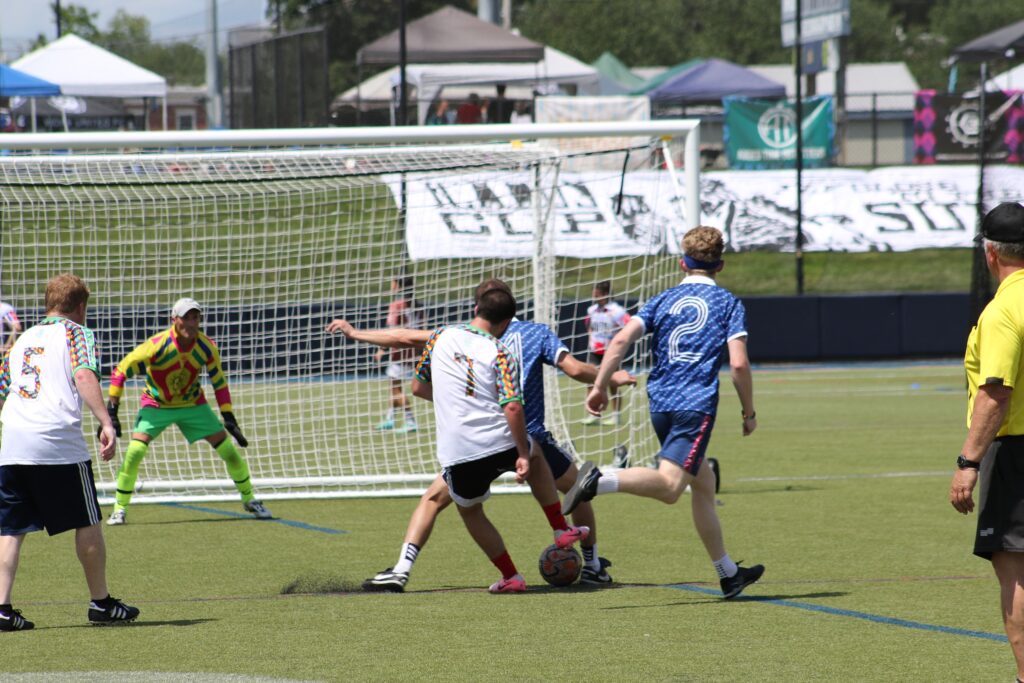 icarus-cup-2024-13 More than 1,000 players across 80 teams competed at the Icarus Cup on July 13, 2024 including matches at the Vidas Athletic Complex. (Cory Sharber/WHYY)