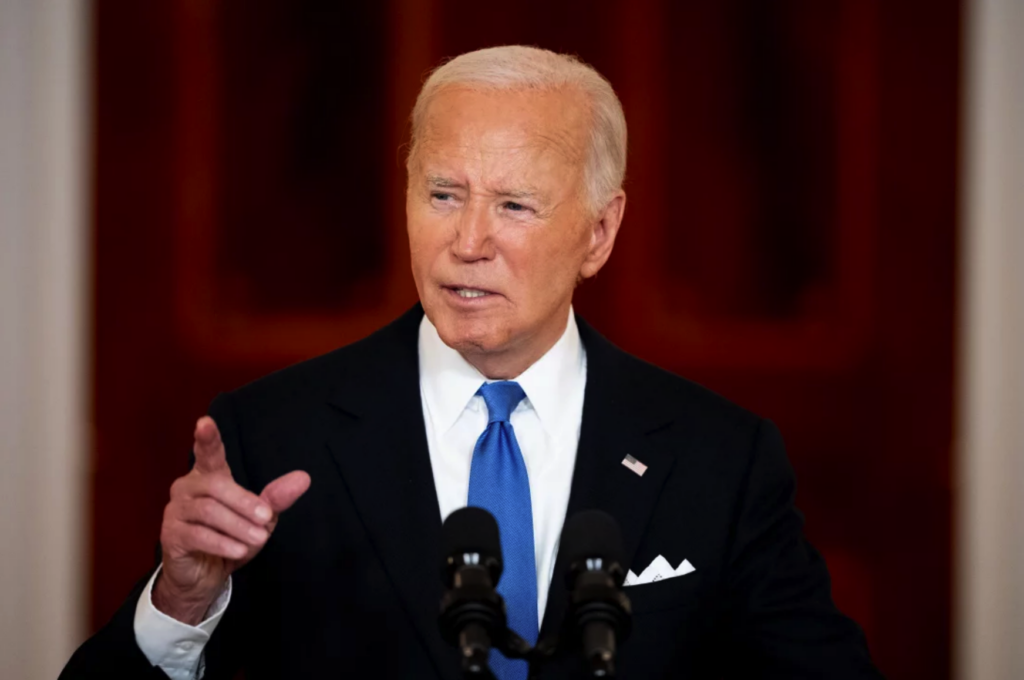 joe-biden-getty-npr-2024-07-02 Joe Biden speaking at a podium