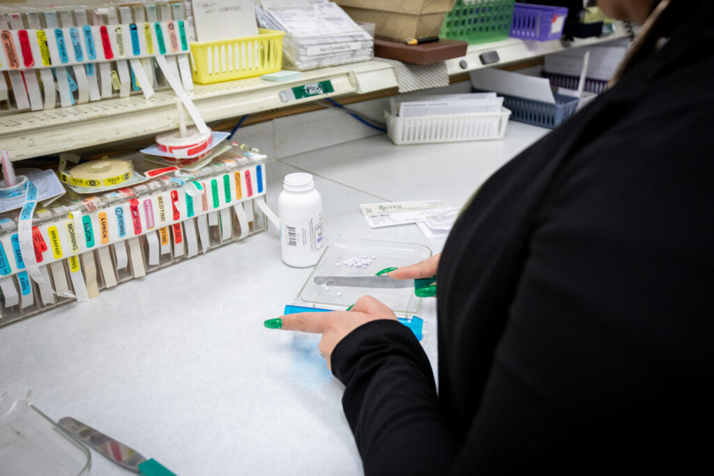 pharmacy-spotlight-2024-07-03 Pharmacist filling a prescription
