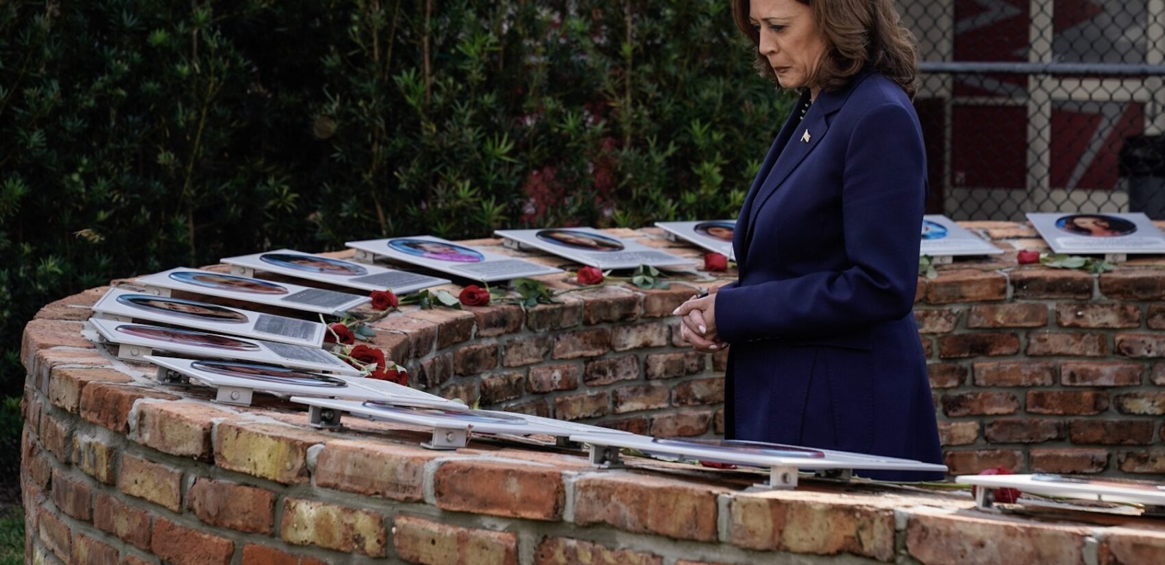 VP Harris at the memorial