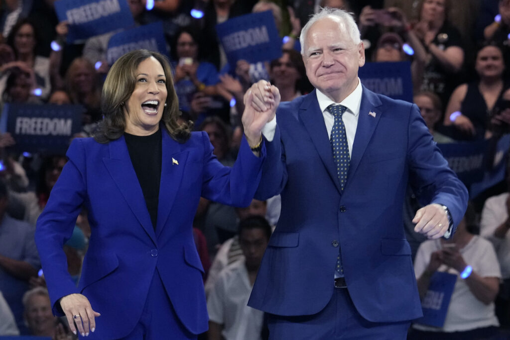 Kamala Harris Kamala Harris and Tim Walz