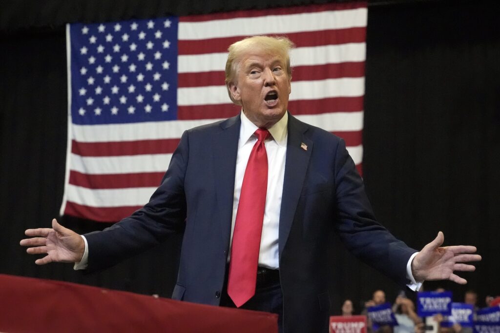 Election 2024 Trump Former President Donald Trump