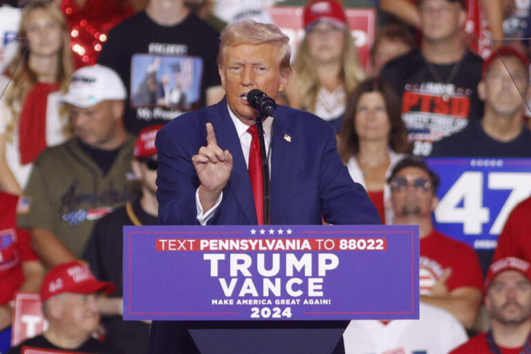 Donald Trump speaks