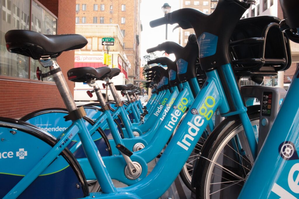 Indego bikes
