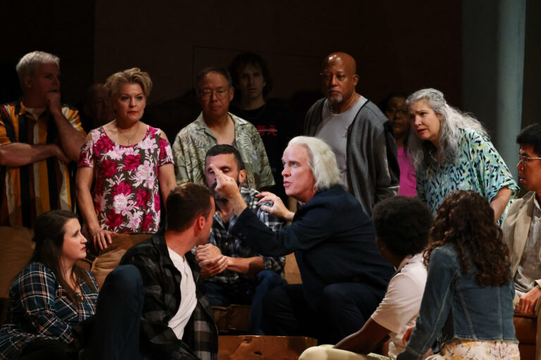actors onstage
