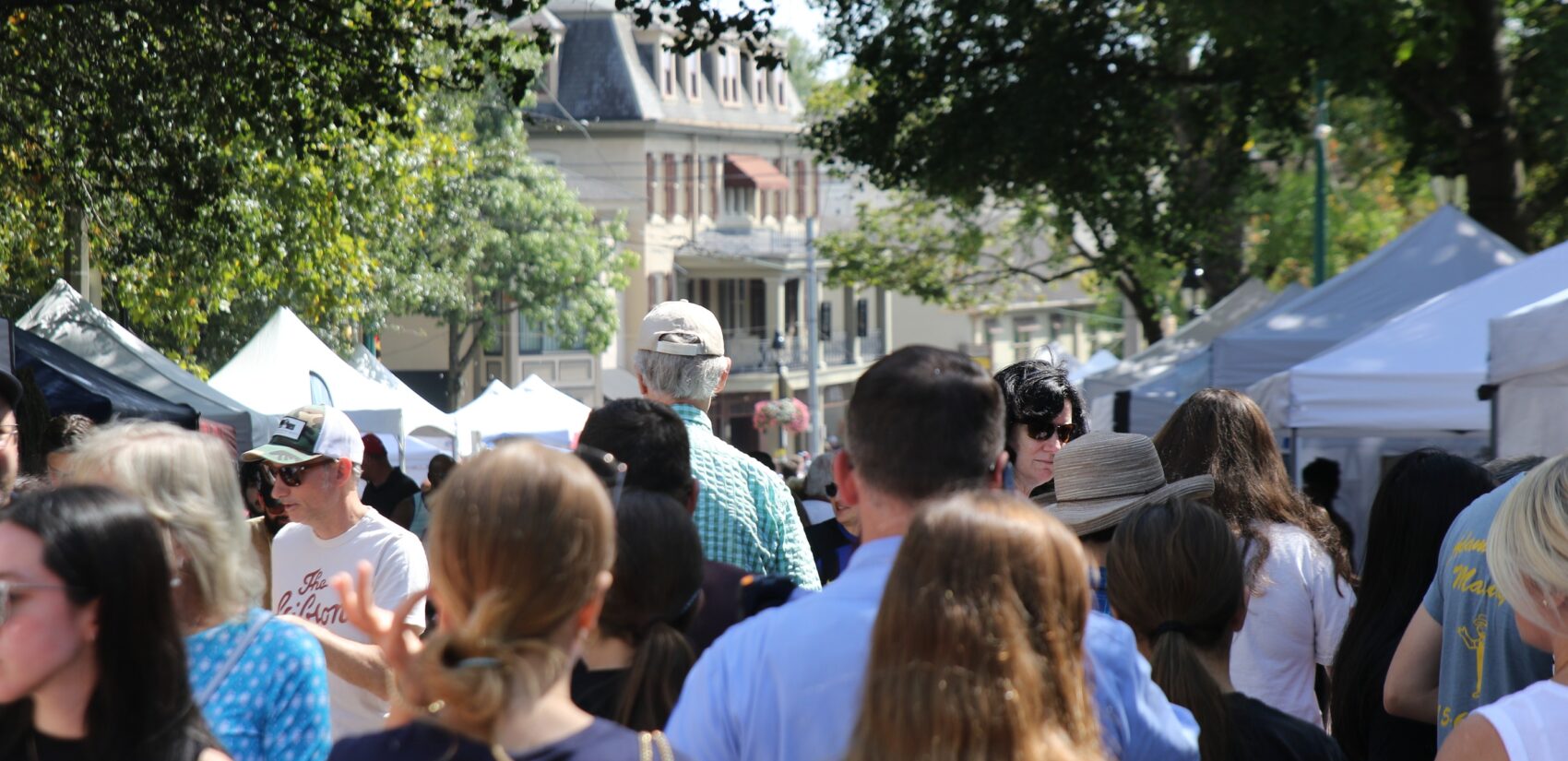 people in a crowd