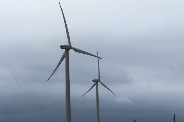 wind turbines
