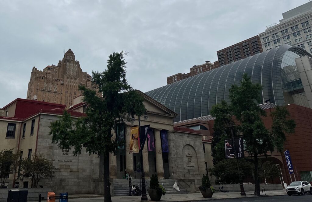 the outside of The University of the Arts Dorrance Hamilton Hall
