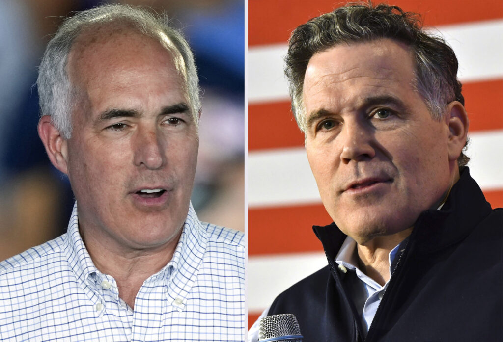 Bob Casey Sen. Bob Casey and David McCormick