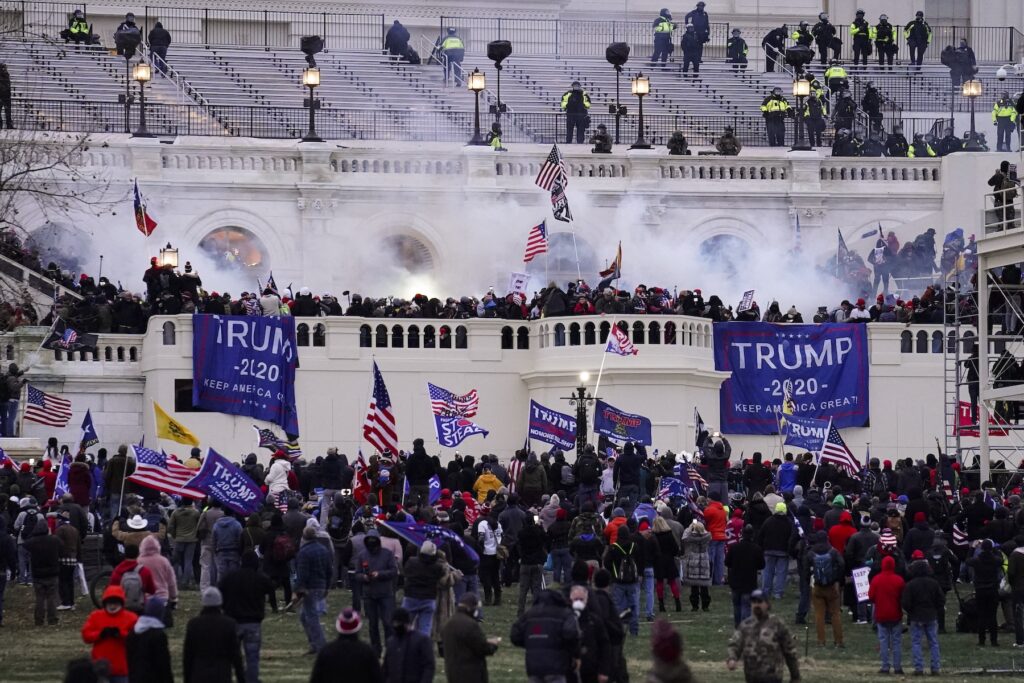 Protesters storm Capitol