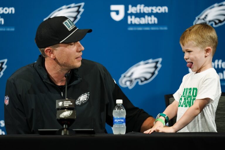 Nick Foles attends retirement news conference