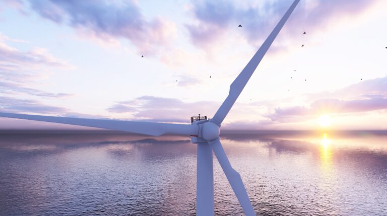 a wind turbine