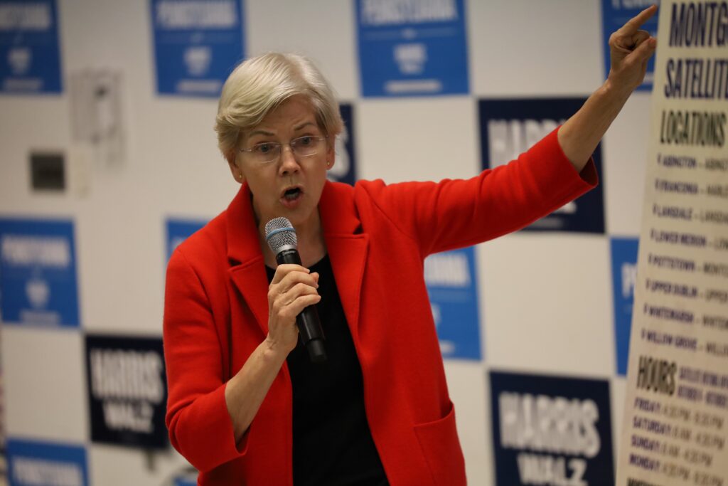 elizabeth-warren-pennsylvania-visit-2024-09-29-Warren01 Elizabeth Warren speaks