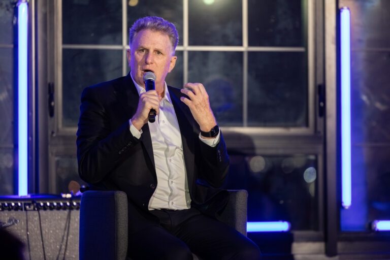 Michael Rapaport speaking