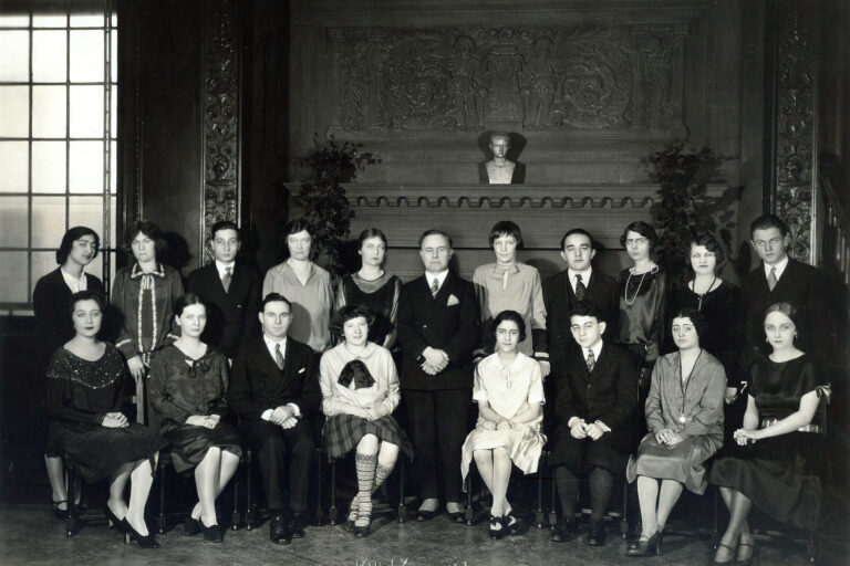 Students pose for a photo