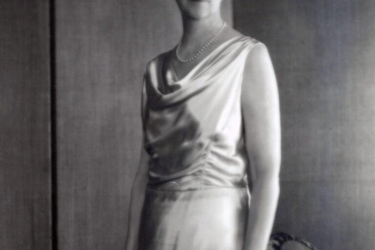 Mary Louise Curtis Bok poses