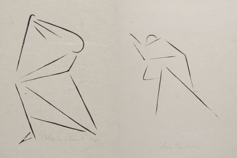 two dancers designed by Wharton Esherick