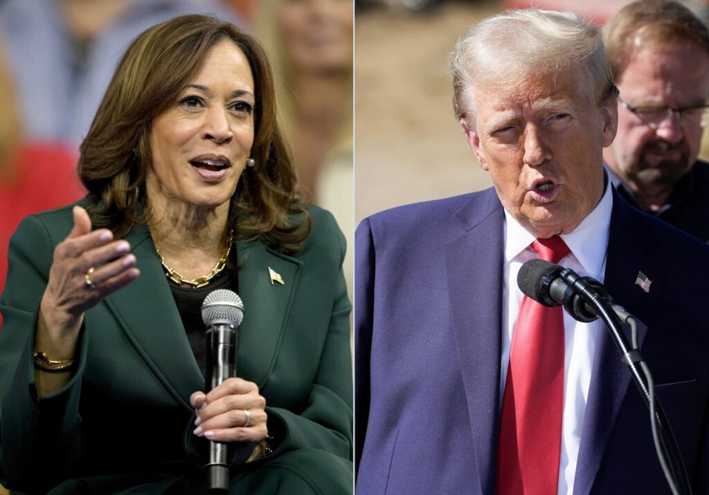 Election 2024 Kamala Harris and Donald Trump