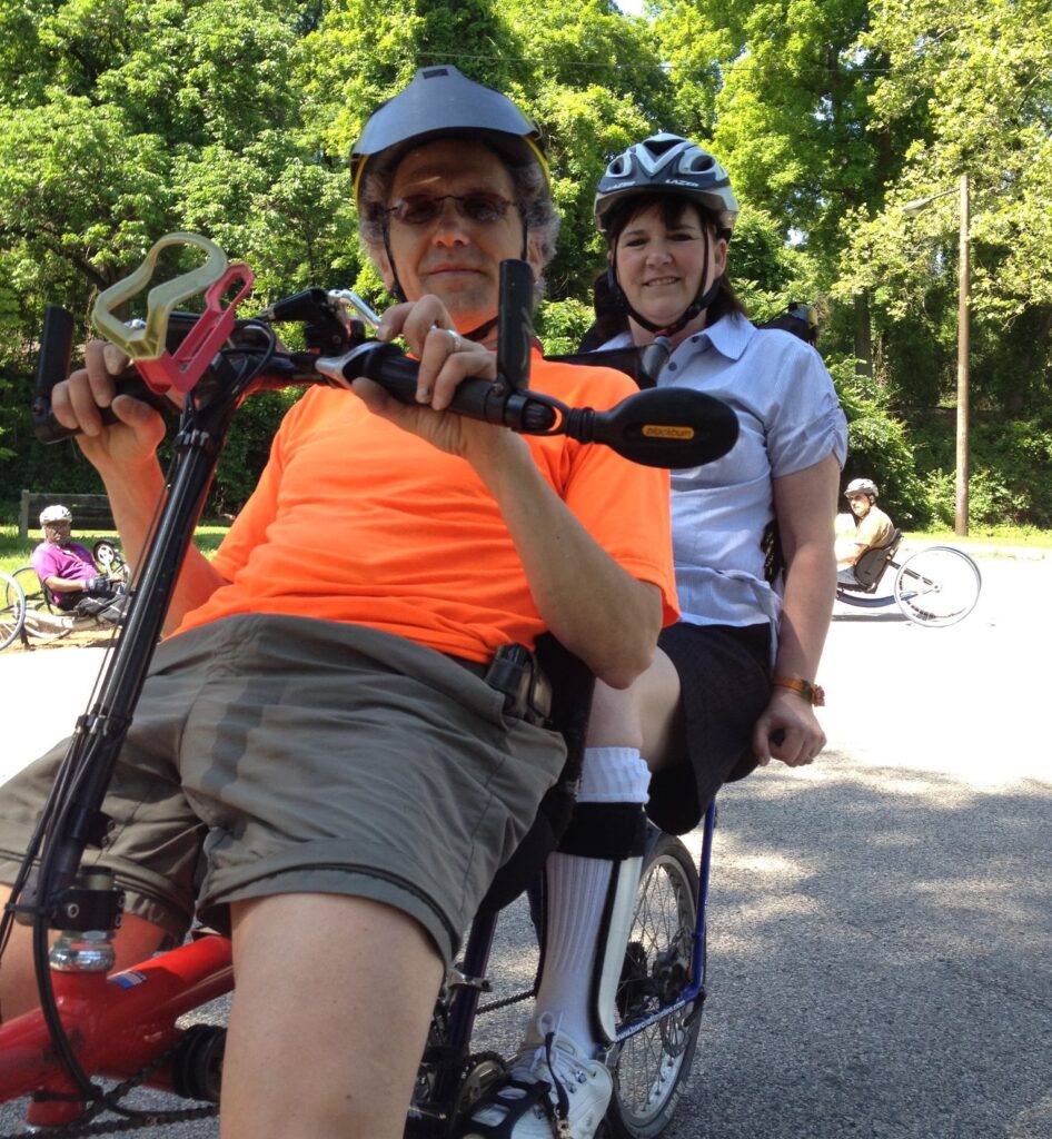 JOHNMAIN2_JOHNLEADINGADAPTEDRIDEPCAS John leading adapted ride (Photo provided by PCAS)