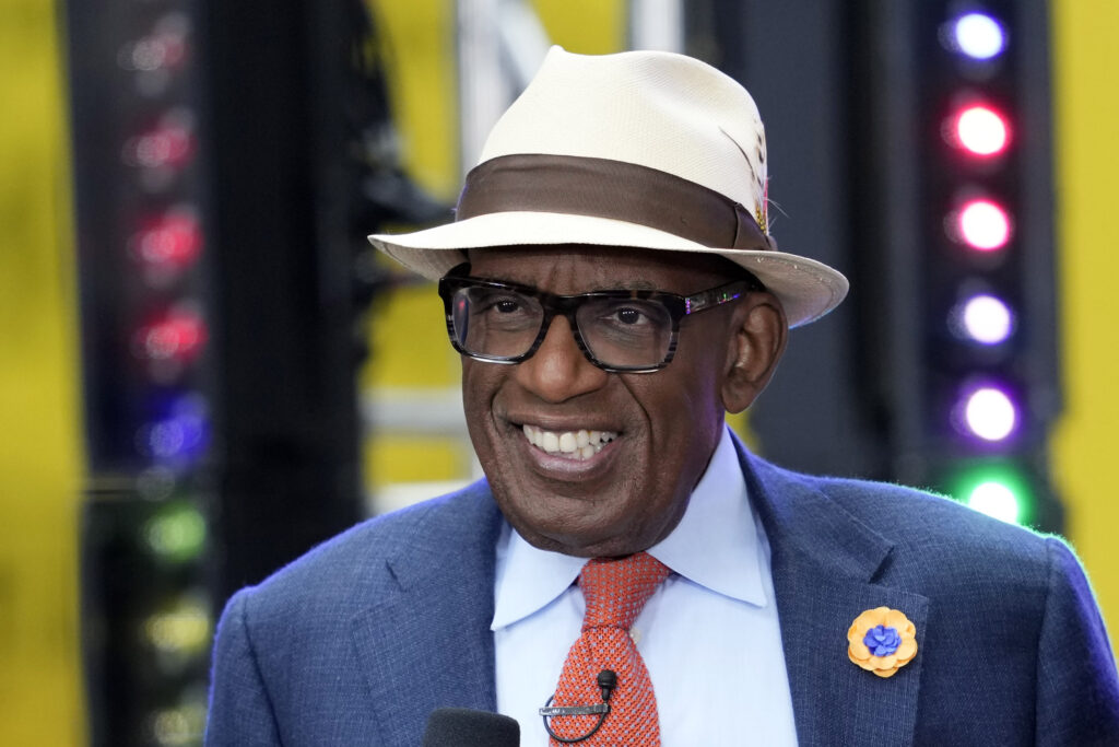 Al Roker smiles