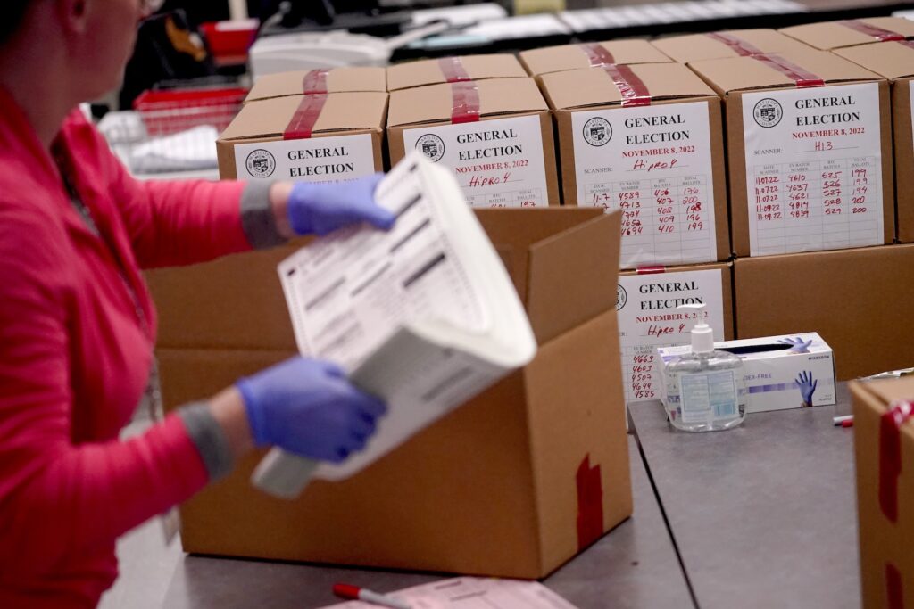 Election 2024 Explainer Poll Close Calls Election worker