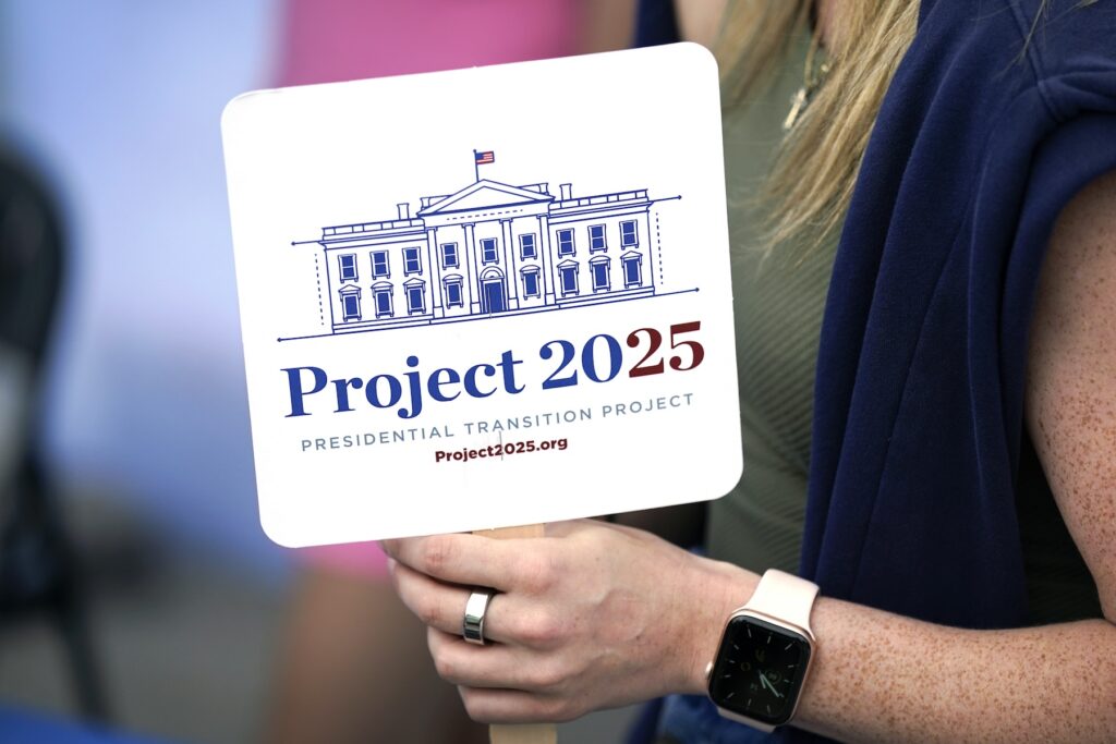 Election 2024 Trump Project 2025 Project 2025 fan