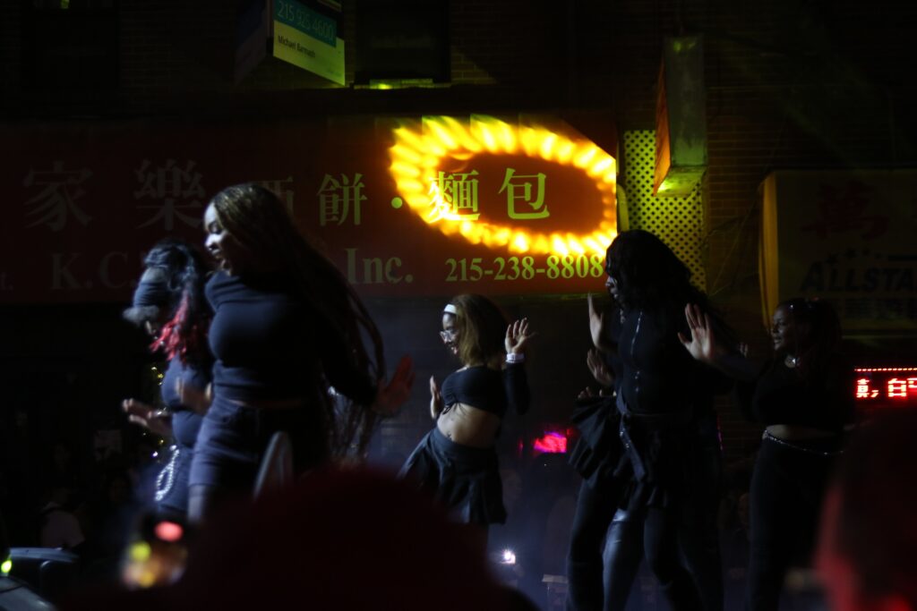 people dancing