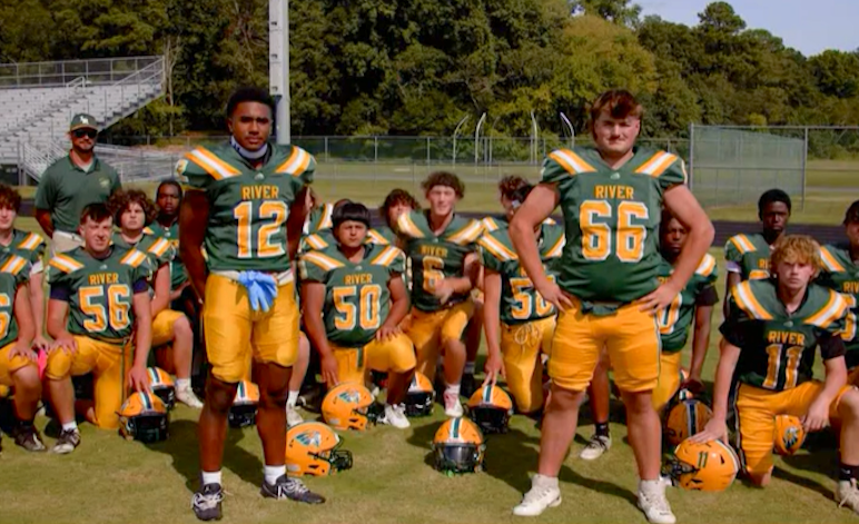 hershey-exteriors-ad-2024-10-29 copy Indian River High football team in the commercial