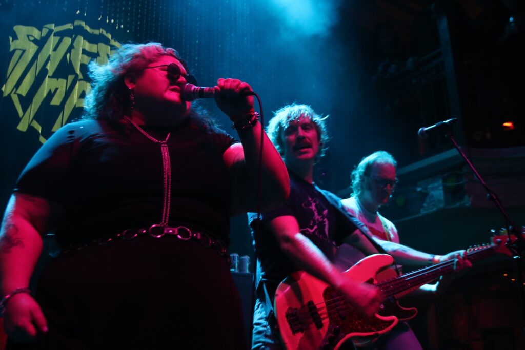 music-fest-c-sharber-2024-10-25-11 Sheer Mag on stage