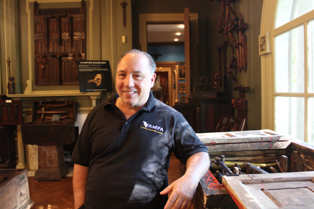 vampa-6 Ed Crimi, owner and curator of VAMPA
