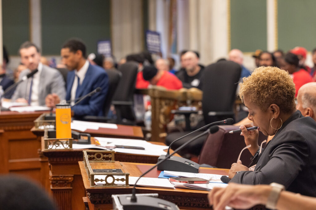CIty Council hearing