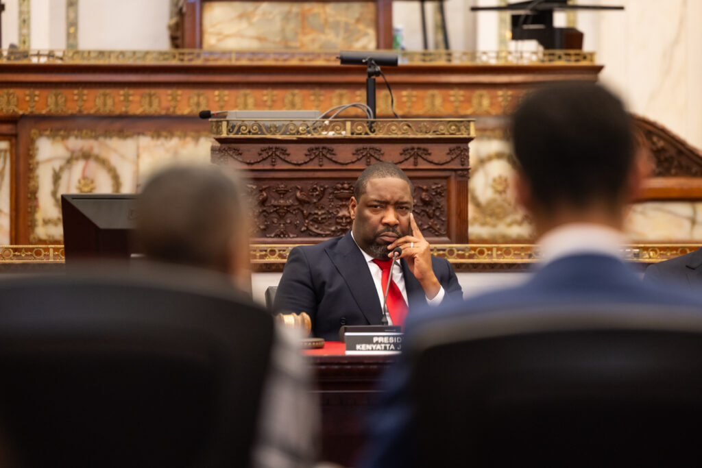 11 13 2024 k paynter arena hearing_-4 Kenyatta Johnson in a council hearing