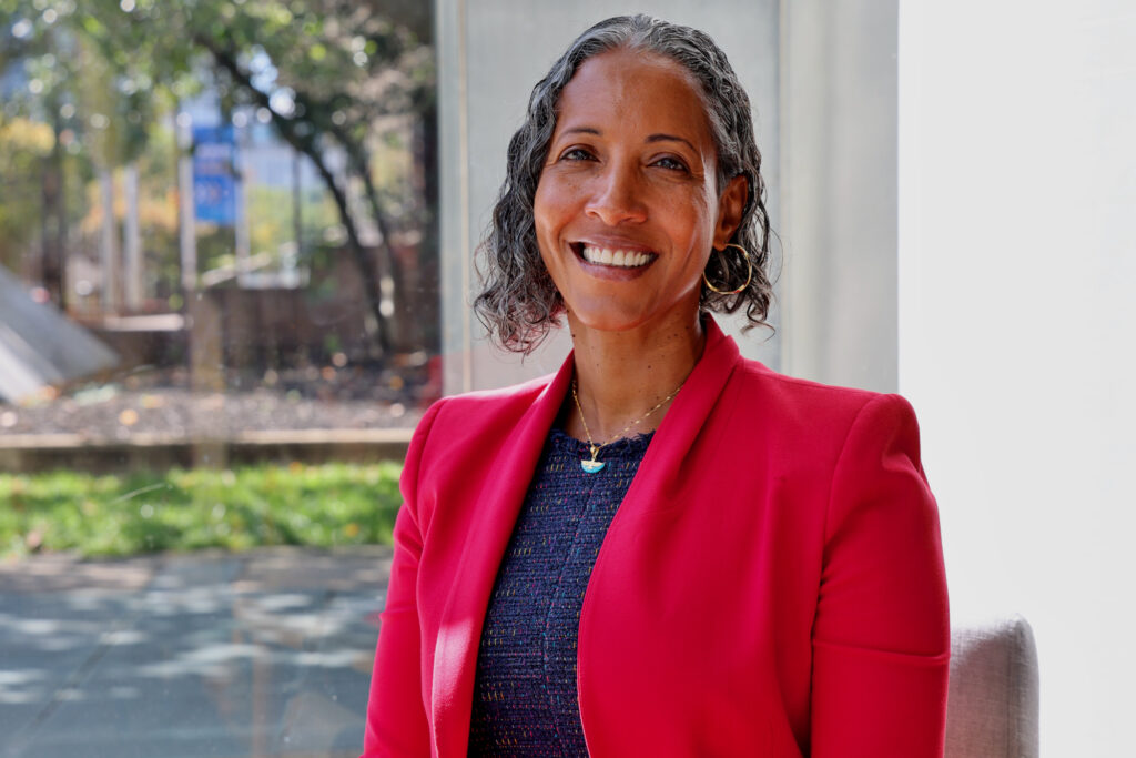 Kafi Lindsay is the new Chief Executive Officer of ImpactPHL. (Emma Lee/WHYY) Kafi Lindsay