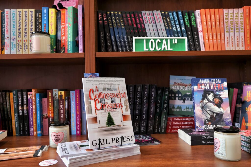 a local section in the store